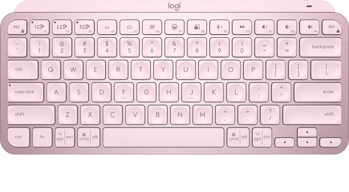 Logitech MX Keys Mini Wireless Keyboard - Rose