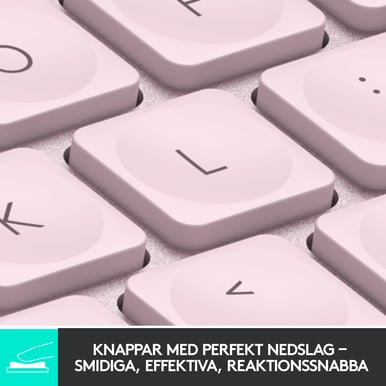 Logitech MX Keys Mini Wireless Keyboard - Rose