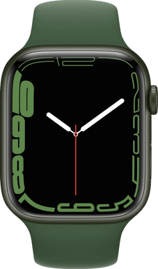 Apple Watch Series 7 (45mm) Aluminium Grön Sport
