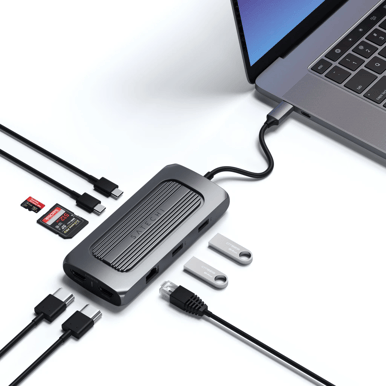 Satechi USB-C Dockningsstation MX Adapter
