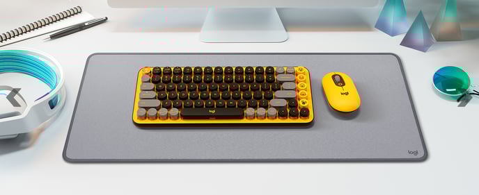 Logitech POP Keys - Gul