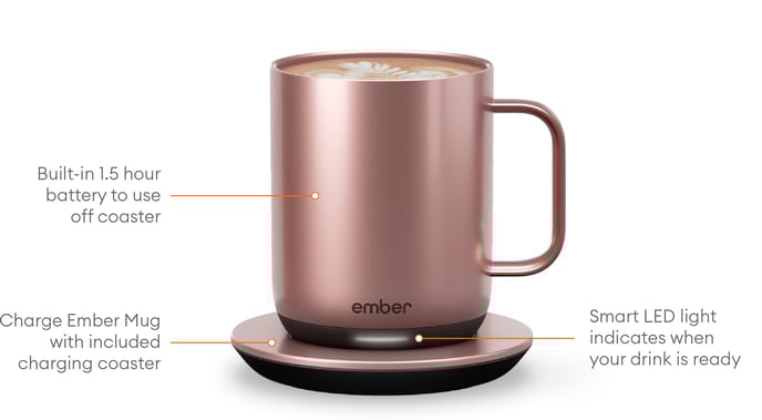 Ember Mug 2 295 ml Rose Gold