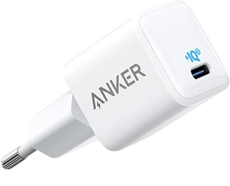 Anker PowerPort III Nano 20W, USB-C, Vit