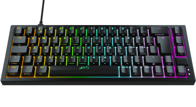 Xtrfy K5 Compact - Svart