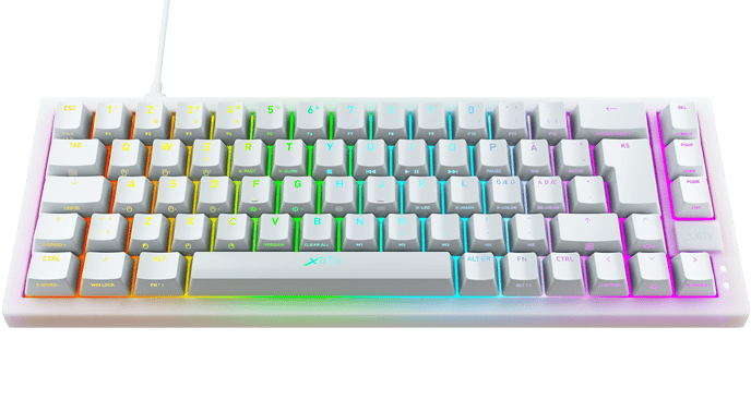 Xtrfy K5 Compact - Transparent Vit