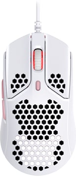 HyperX Pulsefire Haste Gaming Mouse - Vit/Rosa