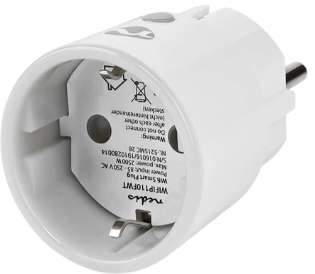 Nedis SmartLife Smart Plug med Energimätning (2500 W)