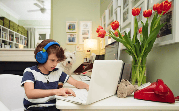 JBL Junior 460 NC Blå
