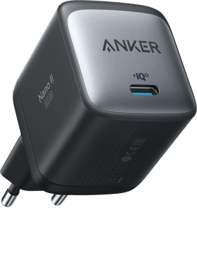Anker PowerPort Nano 65W, USB-C, Svart