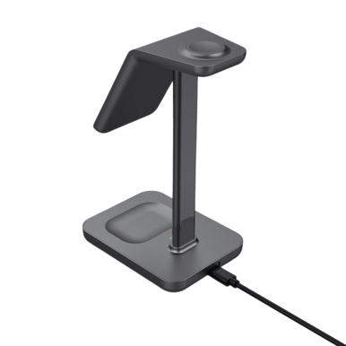 eSTUFF 3-in1 Magnetisk Trådlös laddare 15W