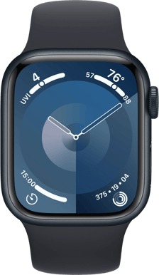 Apple Watch Series 9 (41mm) Aluminium Sport S/M Midnatt