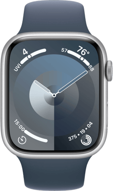 Apple Watch Series 9 (45mm) Aluminium Sport M/L Silver