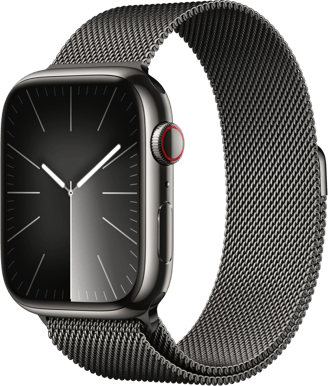 Apple Watch Series 9 (45mm) Stål Loop Midnatt LTE