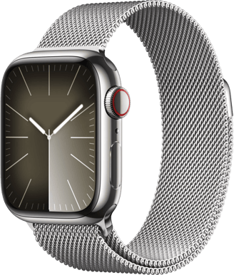 Apple Watch Series 9 (41mm) Stål Loop Silver LTE