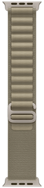 Apple Watch Ultra 2 (49mm) Titanboett Oliv Bergsloop Large