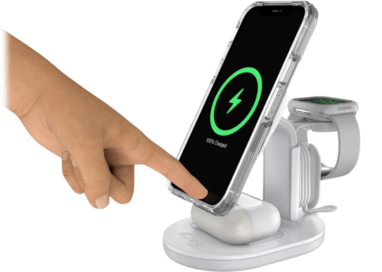 Otterbox 3-i-1 laddningsstation Vit