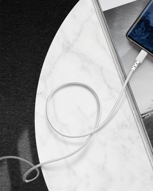 Anker PowerLine Select+, USB- A to C, 3ft, Vit