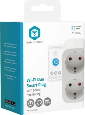 Nedis SmartLife Smart Plug Duo (3680W)