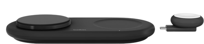 Belkin Pro Qi2 3-in-1 Trådlös laddare 15 W Svart