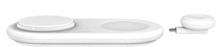 Belkin Pro Qi2 3-in-1 Trådlös laddare 15 W Vit