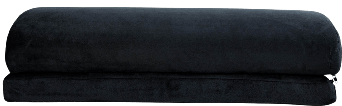 Arozzi Footrest Soft Fabric Svart
