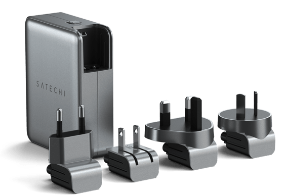Satechi Reseladdare GaN USB-C 145W 4 uttag