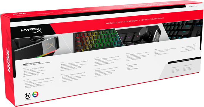 HyperX Alloy Rise RGB Hot-Swap