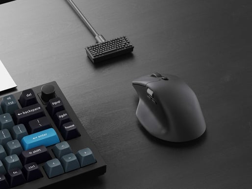Keychron M6 4K Ergonomic Wireless Svart