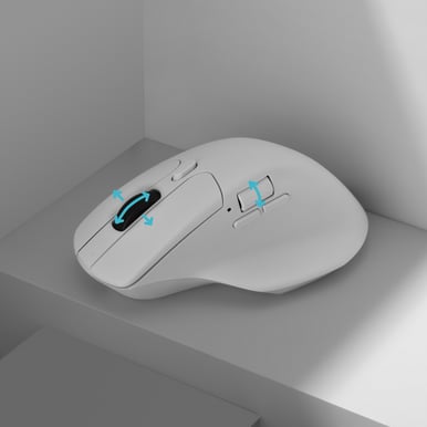 Keychron M6 4K Ergonomic Wireless Vit