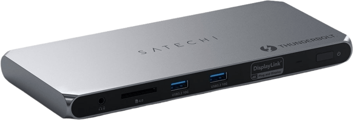 Satechi Thunderbolt 4 dockningsstation för flera skärmar