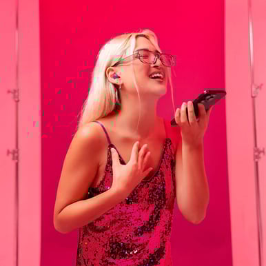 JLAB JBuds Go Pop ANC True Wireless Rosa