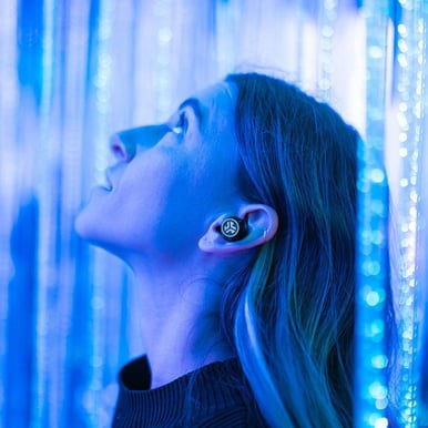 JLAB Epic Lab Edition True Wireless Svart