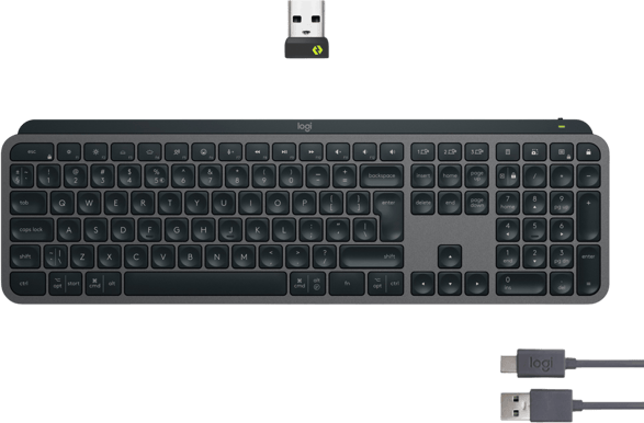 Logitech MX Keys S Wireless, Graphite - MK11 (100st)