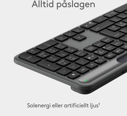 Logitech Signature Slim Solar+ - Graphite