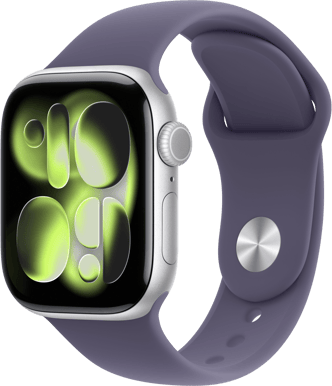 Apple Watch Series 11 (42mm) S/M Aluminium Sport eSIM Silver