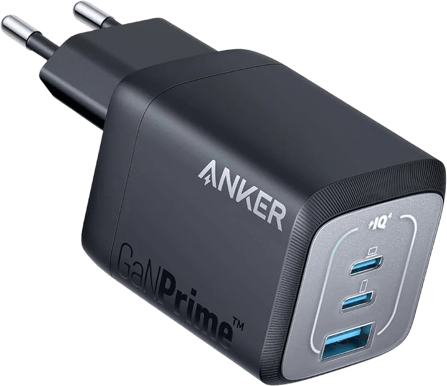Anker Prime Väggladdare 67W , 3 port svart