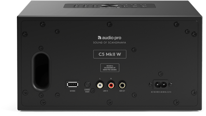 Audio Pro C5 MkII W Svart