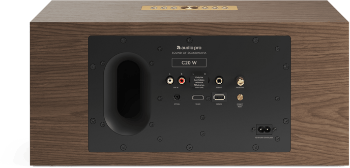Audio Pro C20 W Valnöt