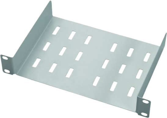 Lanview by Logon 10" Rackhylla 150mm 1U Vit