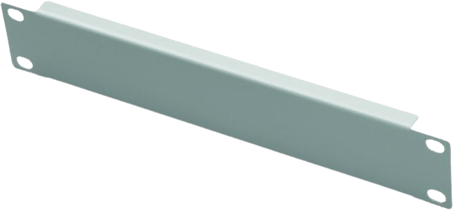 Lanview by Logon 10" Blank Panel 1U Vit