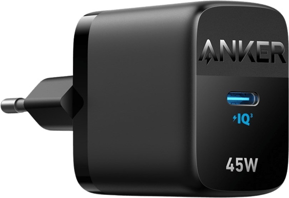 Anker 313 GaN-laddare 45W Svart