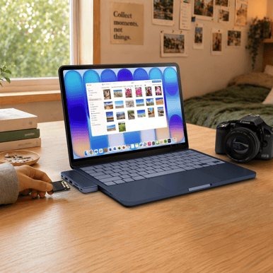 Satechi USB-C Snap Hub för MacBook Neo - Indigo