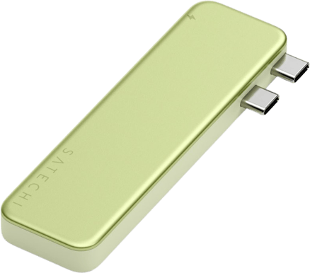 Satechi USB-C Snap Hub för MacBook Neo - Citrus