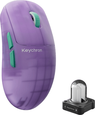 Keychron G6 HE 8K Frosted Lavender