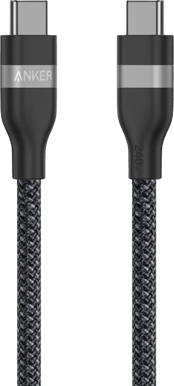 Anker Nano USB-C to C 3m, 240W Svart