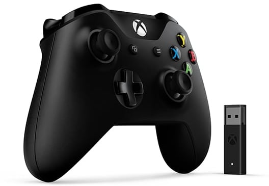 Microsoft Xbox One Wireless Controller Svart (Till PC)