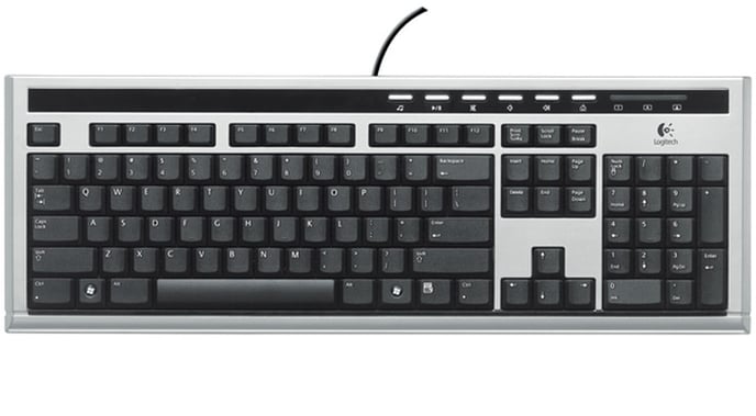 Logitech UltraX Premium Svart/Silver