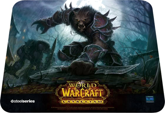 SteelSeries QcK Cataclysm Worgen edition