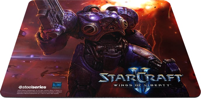 SteelSeries QcK StarCraft II Tychus Findlay Limited edition