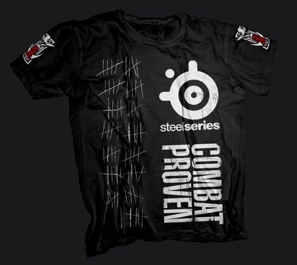 SteelSeries Orcbite T-shirt Combat Proven S